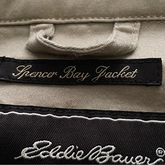 Eddie Bauer legend Spencer bay jacket size large light brown - Picture 11 of 15